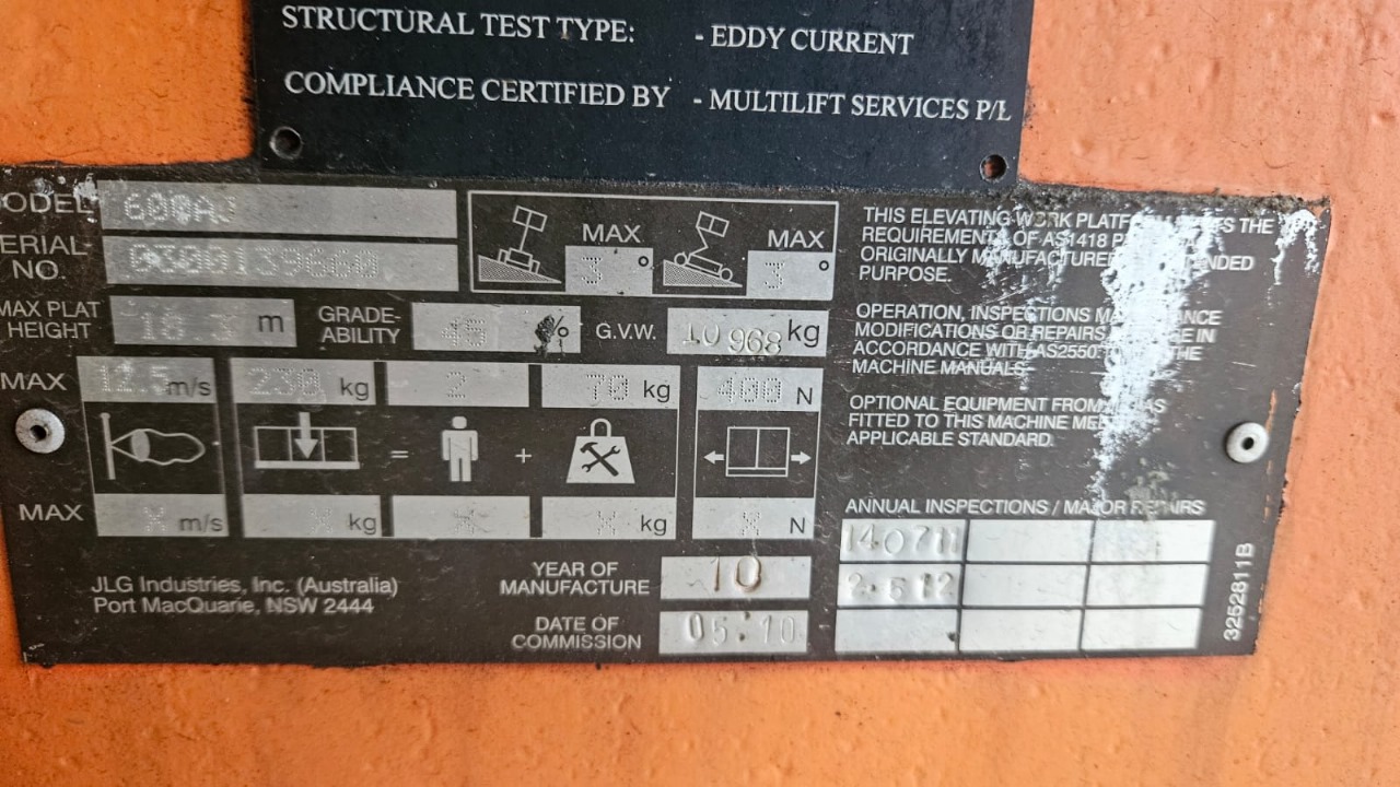 Sold - Articulated Boom Lift - View 2